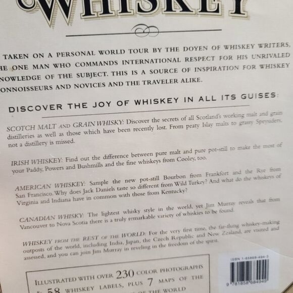 Jim Murray's Complete Book of Whiskey Definitive Guide to World Whiskey Book - Picture 5 of 12